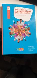 Verhoudingen, Procenten, Breuken & Kommagetallen, Ophalen of Verzenden, Nieuw, Wiskunde A, Marc van Zanten
