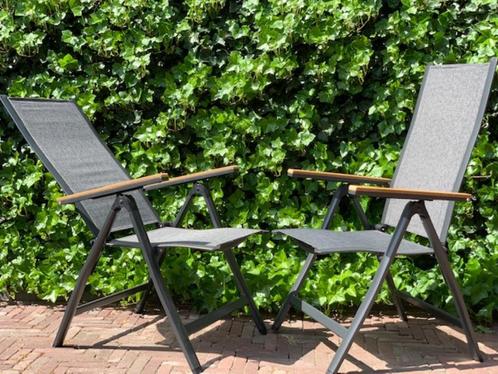 Standenstoel Arezzo, Tuin en Terras, Tuinstoelen, Nieuw, Aluminium, Inklapbaar, Verstelbaar, Ophalen