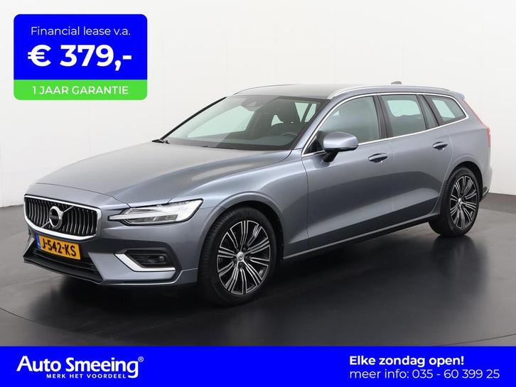 Volvo V60 2.0 B4 Inscription | Leder | Zondag Open!, Auto's, Volvo, Bedrijf, Te koop, V60, ABS, Adaptive Cruise Control, Airbags