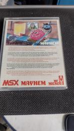 Msx mavhem vintage game, 1 speler, Ophalen of Verzenden, Gebruikt