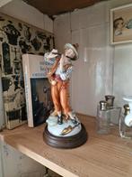 Vintage beeld Porselein- De fluiter, Ophalen of Verzenden, Zo goed als nieuw, Mens