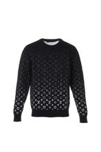 Zwarte Louis Vuitton Trui met Logo - Maat M/L monogram, Kleding | Heren, Ophalen of Verzenden, Nieuw, Maat 48/50 (M), Zwart