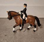 Schleich paard met ruiter dressuur, incl dekje, Ophalen of Verzenden, Gebruikt, Jongen of Meisje