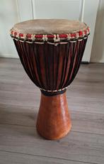 Authentieke djembe uit Gambia met hoes, Ophalen, Gebruikt, Trommel
