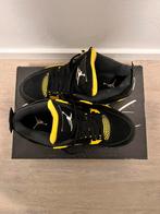 Nike air jordan 4 yellow thunder maat 43 ( met doos ), Zwart, Overige typen, Nike, Ophalen of Verzenden
