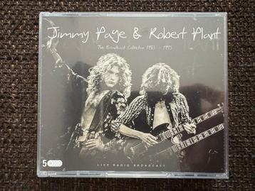 Jimmy Page& Robert Plant- Broadcast Collection 1983-1995,5cd beschikbaar voor biedingen