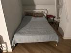 bed & mattress, Huis en Inrichting, Slaapkamer | Bedden, Ophalen, Gebruikt, Eenpersoons, Wit
