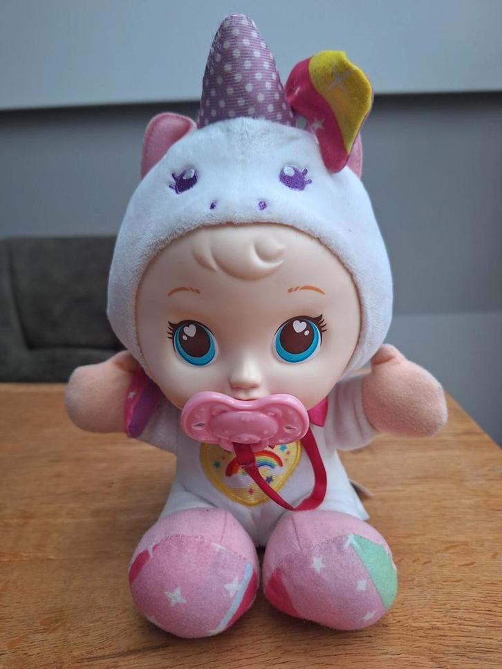 Cry Babies Magic Tears Eenhoorn Knuffel, Kinderen en Baby's, Speelgoed | Knuffels en Pluche, Gebruikt, Overige typen, Ophalen of Verzenden