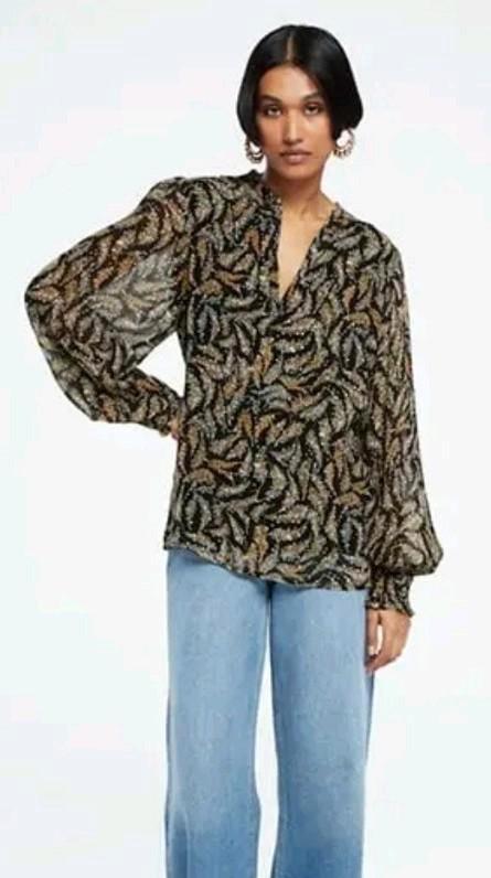 Fabienne Chapot Cliff Ruffle top/ blouse maat 38 *nieuw *, Kleding | Dames, Blouses en Tunieken, Nieuw, Maat 38/40 (M), Ophalen of Verzenden