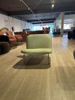Fauteuil stoel leer groen lounge seat nieuw, Ophalen, Nieuw, Leer