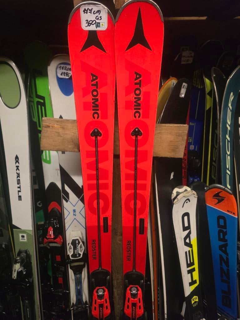 ACTIE !!! ATOMIC REDSTER G9 SERVOTEC WOODCORE TITANIUM, Sport en Fitness, Skiën en Langlaufen, 160 tot 180 cm, Ophalen of Verzenden