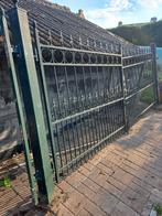 Smeedijzeren poort, Tuin en Terras, Ophalen, Gebruikt, 150 tot 200 cm, IJzer