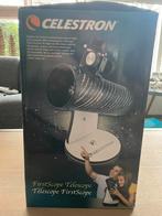 Celestron Firstscope Telescope - Ideaal voor beginners!, Ophalen, Spiegeltelescoop (reflector), Minder dan 80 mm, Nieuw