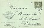 Firma H. Lindenhovius, Markt, Doetinchem - 07.1915 - briefka, Ophalen of Verzenden, Briefkaart