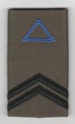 Rang Korporaal Klu KMSL (Kon Mil School Luchtmacht)(GVT), Ophalen of Verzenden, Luchtmacht, Nederland, Embleem of Badge