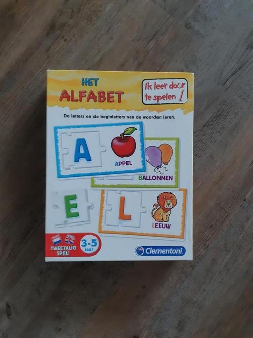 het alfabet, Kinderen en Baby's, Speelgoed | Educatief en Creatief, Zo goed als nieuw, Puzzelen, Taal en Lezen, Ontdekken, Ophalen