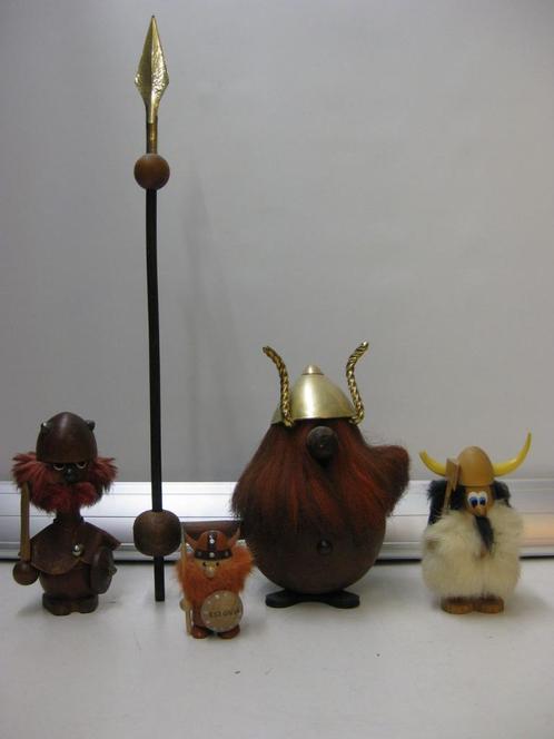 4x viking hans bolling kay bojesen niet gemerkt (99), Antiek en Kunst, Kunst | Designobjecten, Ophalen of Verzenden