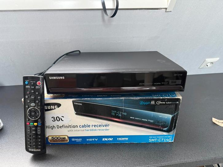 Koning Satelliet Receiver Nieuw & Samsung HD Recorder, Audio, Tv en Foto, Decoders en Harddiskrecorders, Zo goed als nieuw, Harddiskrecorder