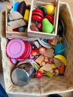 Houten Speelgoed Eten, Kinderen en Baby's, Speelgoed | Houten speelgoed, Ophalen, Gebruikt, Overige typen