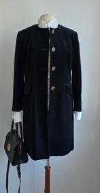 Pauw lange blazer velvet zwart 40/42, Verzenden, Zwart, Pauw, Zo goed als nieuw