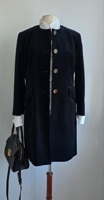 Pauw lange blazer velvet zwart 40/42 beschikbaar voor biedingen