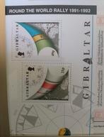 Gibraltar Round the World Rally 1991-1992 Postzegels, Ophalen of Verzenden, Buitenland