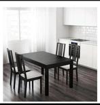 Ikea BJURSTA mey 6 stoelen, Huis en Inrichting, Tafels | Eettafels, Zo goed als nieuw, Vijf personen of meer, Rechthoekig, 50 tot 100 cm