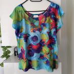 Leuk fleurig shirt maat S koopje nu, Ophalen of Verzenden, Gedragen, Maat 36 (S), Korte mouw