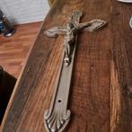 Crucifix uit 1928  44 bij 21 cm groot, Antiek en Kunst, Antiek | Religie, Ophalen of Verzenden