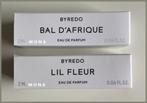 Byredo set 2 niche parfum samples proefjes testers monsters, Sieraden, Tassen en Uiterlijk, Uiterlijk | Parfum, Verzenden, Nieuw