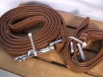 Hondenriem en Halsband, Bruin, maat M, Verzenden, Nieuw, Hondenriem