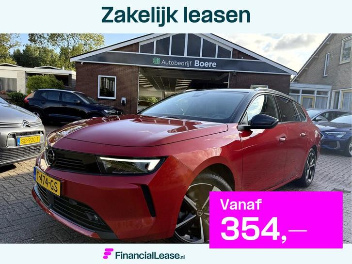 Opel Astra Sports Tourer 1.2 130pk Level 4 17''Lmv, Trekhaak, Auto's, Opel, Bedrijf, Lease, Financial lease, Astra, 360° camera