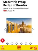 2x Tickets Kruidvat Stedentrip Praag, Berlijn of Dresden, Tickets en Kaartjes, Twee personen