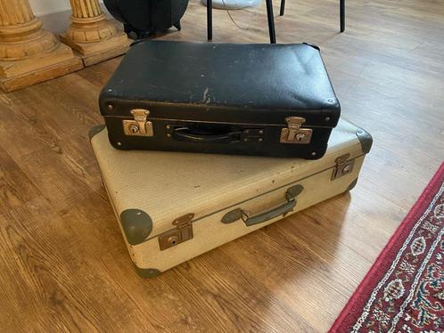 oude koffers, Sieraden, Tassen en Uiterlijk, Koffers, Gebruikt, Hard kunststof, 50 tot 60 cm, Minder dan 35 cm, Slot, Ophalen