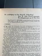 Naslagwerk oa Gevechtsverslag 22e Dep Bat Ockenburg mei 1940, Ophalen of Verzenden, Nederland, Boek of Tijdschrift
