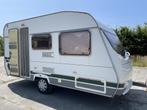Chateau Caratt 390 Treinzit Dwars + Bovenbed, Caravans en Kamperen, Caravans, Overige typen, Bedrijf, Treinzit, 750 - 1000 kg