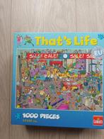 That's life puzzel: sale, Ophalen of Verzenden, 500 t/m 1500 stukjes, Zo goed als nieuw, Legpuzzel