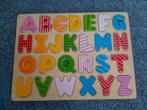 Houten Letterpuzzel voor Kinderen, Kinderen en Baby's, Speelgoed | Kinderpuzzels, Ophalen, 10 tot 50 stukjes, Gebruikt