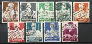 1934 Duitse Rijk 556-564 gebruikt (B36-11) beschikbaar voor biedingen