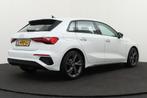 Audi A3 Sportback 150 PK Aut. TFSI S-Line Sportstoelen Navi, 65 €/maand, 4 cilinders, 150 pk, Leder en Stof