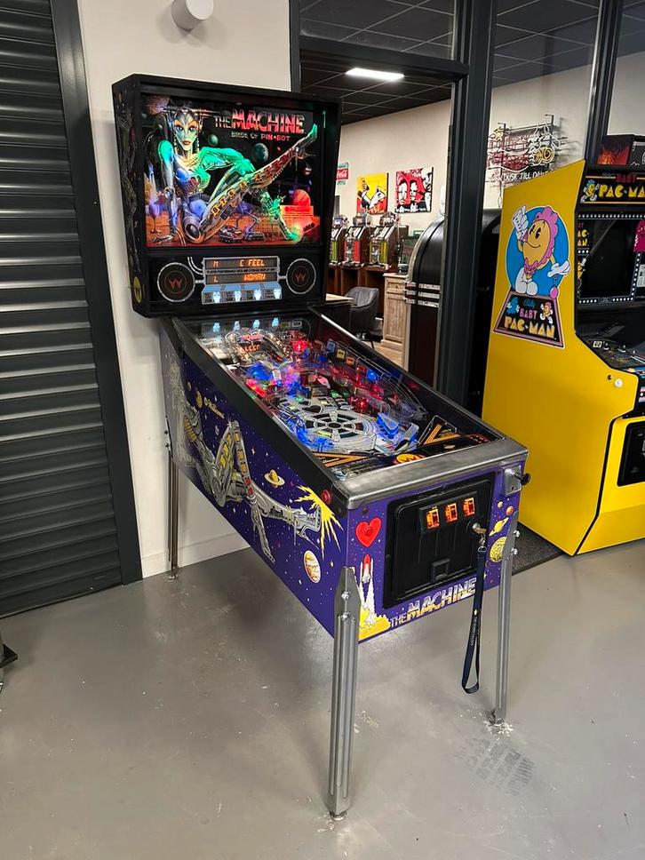 Prachtige flipperkast Williams Bride Of Pinbot Pinball, Verzamelen, Automaten | Flipperkasten, Gebruikt, Dot-matrix, Flipperkast