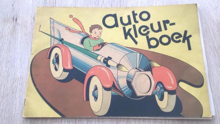 Autokleurboek,jaren 30, Boeken, Prentenboeken en Plaatjesalbums, Zo goed als nieuw, Ophalen of Verzenden