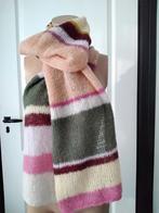 Handgebreide sjaal zijde/alpaca - Nieuw, Kleding | Dames, Mutsen, Sjaals en Handschoenen, Made by me, Ophalen of Verzenden, Nieuw