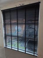 Houten Jaloezie, Ophalen, 200 cm of meer, Zwart, Zo goed als nieuw