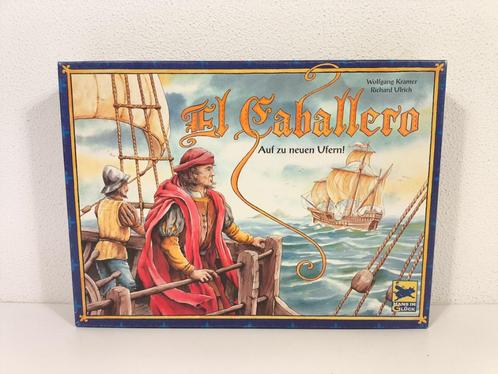 El Caballero (Duits spel met kopie NL handleiding) [A121], Hobby en Vrije tijd, Gezelschapsspellen | Bordspellen, Gebruikt, Ophalen of Verzenden