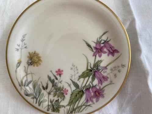 vintage porceleinen gebaksbordjes K&A Krautheim Selb Bavaria, Huis en Inrichting, Keuken | Servies, Zo goed als nieuw, Bord(en)