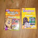 Kwartet Extra Grote Kaarten - Wildleven & Huisdieren, Vijf spelers of meer, Ophalen of Verzenden, Zo goed als nieuw, Identity Games