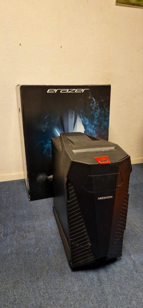 Medion Erazer X87047 Gaming PC, Computers en Software, Desktop Pc's, Zo goed als nieuw, 3 tot 4 Ghz, HDD, SSD, 16 GB, Met videokaart