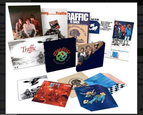 Traffic (Steve Winwood e.a) - The Studio Albums - 1967-1974, Cd's en Dvd's, Vinyl | Rock, Nieuw in verpakking, Poprock, 12 inch
