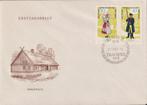 DDR 038 1964 Klederdrachten Boerderijen 3x, Ophalen of Verzenden, Onbeschreven, Europa